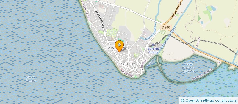 localisation de l'entreprise MADAME CAMILLE TAVEIRNE à LE CROTOY