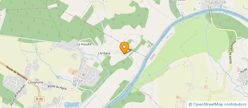 localisation de l'entreprise MADAME CAMILLE TERRAZA  JOSSE