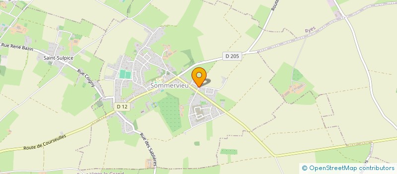 localisation de l'entreprise MADAME CAMILLE TESSON  SOMMERVIEU