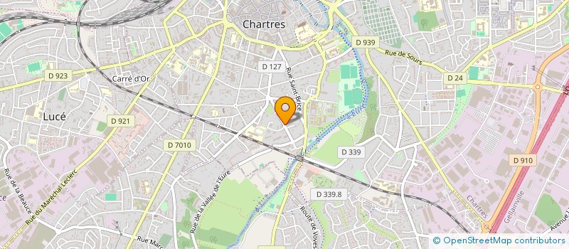 localisation de l'entreprise MADAME CAMILLE THEAUDIN à CHARTRES