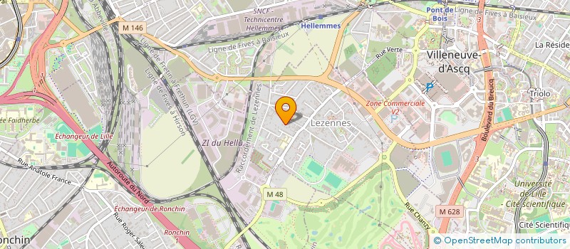 localisation de l'entreprise MADAME CAMILLE THIEFFRY à LILLE