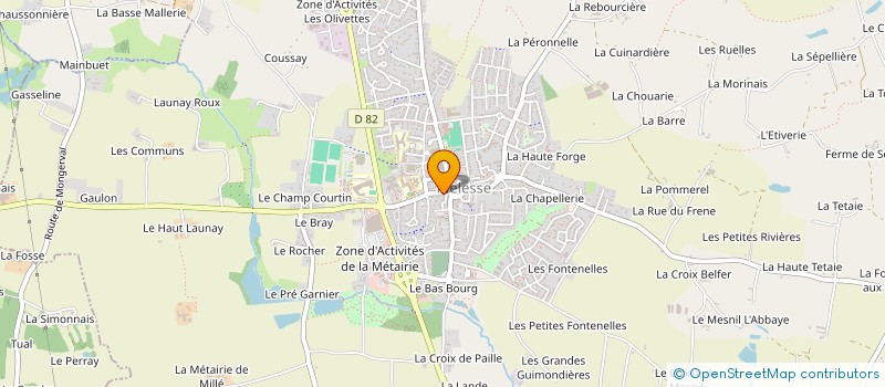 localisation de l'entreprise MADAME CAMILLE THIERY à MELESSE