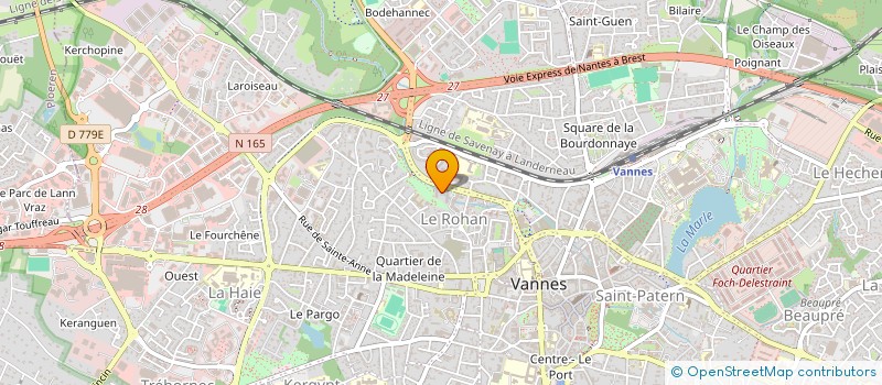 localisation de l'entreprise MADAME CAMILLE THION à VANNES