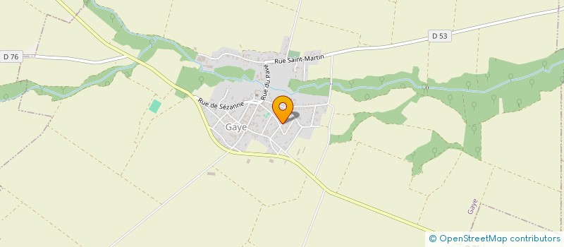 localisation de l'entreprise MADAME CAMILLE THIRY  GAYE