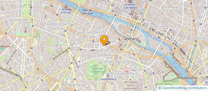 localisation de l'entreprise MADAME CAMILLE THOMAS  PARIS