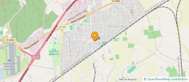 localisation de l'entreprise MADAME CAMILLE THONNERIEUX  MARGUERITTES