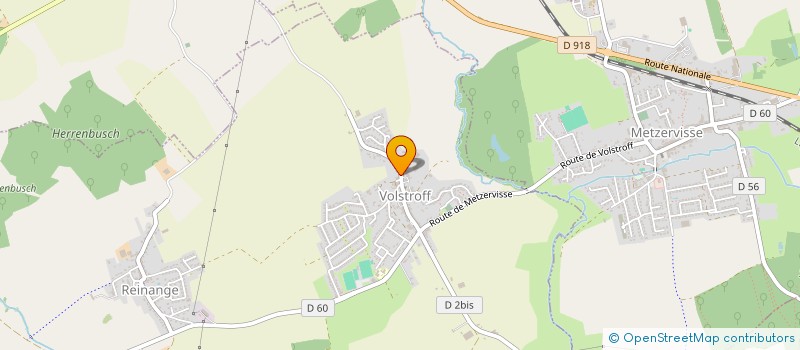 localisation de l'entreprise MADAME CAMILLE THUILLIER  VOLSTROFF