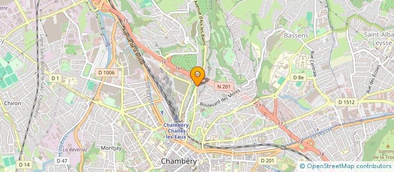 localisation de l'entreprise MADAME CAMILLE TIEN  CHAMBERY