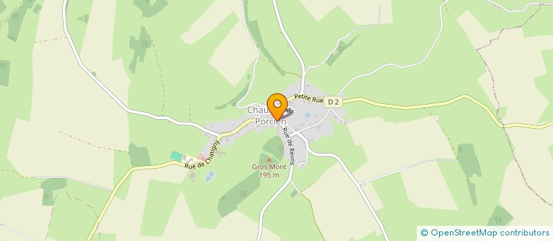 localisation de l'entreprise MADAME CAMILLE TORTUYAUX  CHAUMONT-PORCIEN