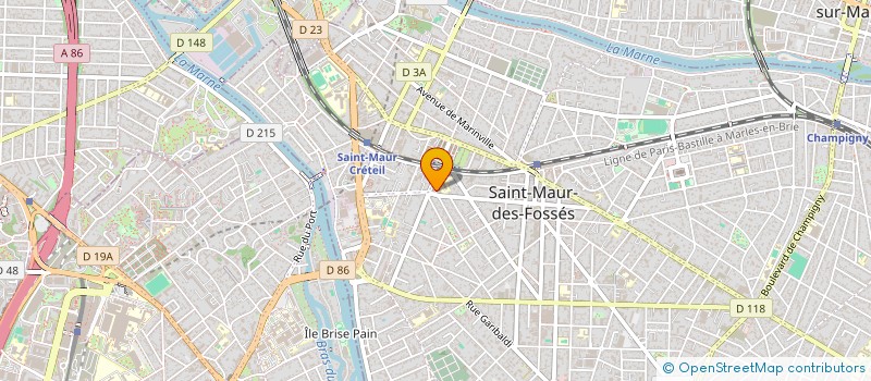 localisation de l'entreprise MADAME CAMILLE TOSCANO à SAINT-MAUR-DES-FOSSES