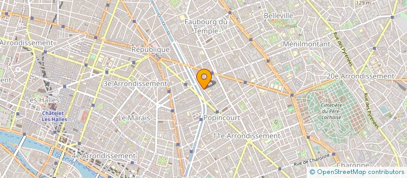 localisation de l'entreprise MADAME CAMILLE TOSTIVIN  PARIS