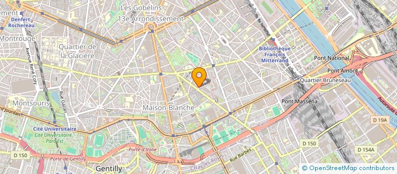 localisation de l'entreprise MADAME CAMILLE TOULME  PARIS