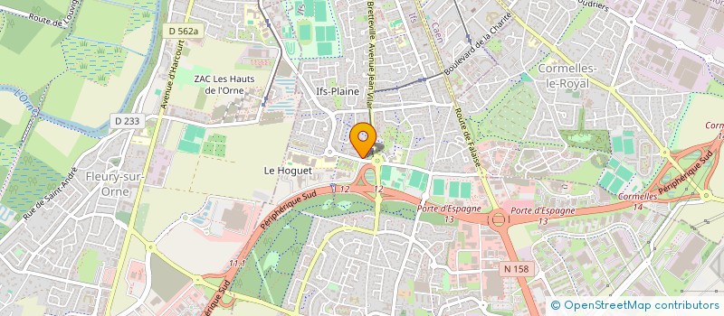 localisation de l'entreprise MADAME CAMILLE TOUSSAINT à IFS
