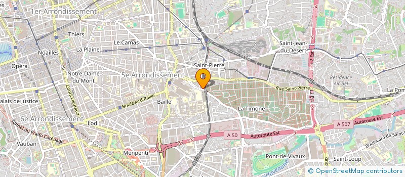localisation de l'entreprise MADAME CAMILLE TRANI à MARSEILLE
