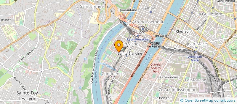 localisation de l'entreprise MADAME CAMILLE TRAVERS à LYON