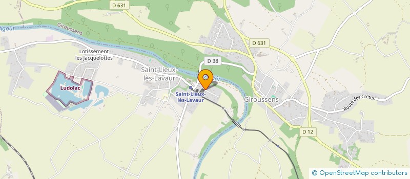 localisation de l'entreprise MADAME CAMILLE TRONCHON  SAINT-LIEUX-LES-LAVAUR