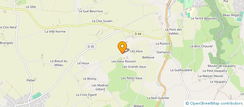 localisation de l'entreprise MADAME CAMILLE TUTELLIER  PLEMY