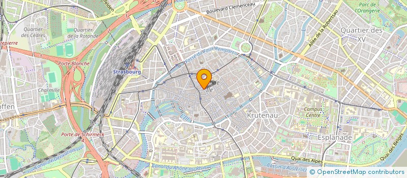 localisation de l'entreprise MADAME CAMILLE ULLRICH à STRASBOURG