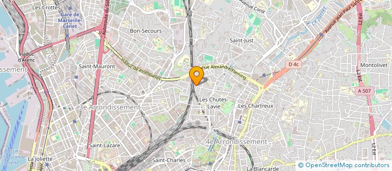 localisation de l'entreprise MADAME CAMILLE UNIA à MARSEILLE