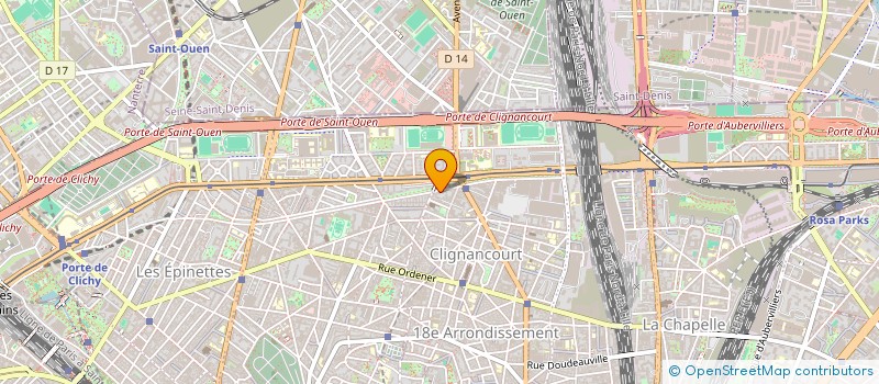 localisation de l'entreprise MADAME CAMILLE URBEJTEL  PARIS