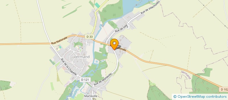 localisation de l'entreprise MADAME CAMILLE URIER  VERMAND