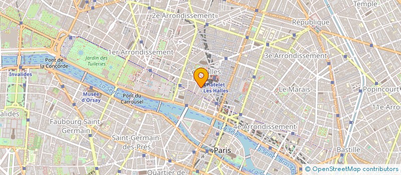 localisation de l'entreprise MADAME CAMILLE VAILLOT à PARIS
