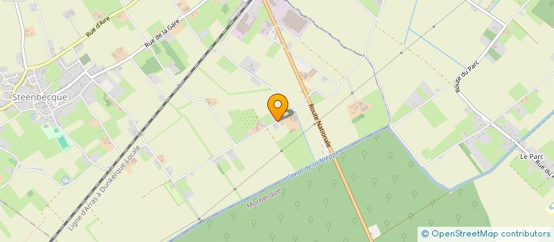 localisation de l'entreprise MADAME CAMILLE VALENCOUR  STEENBECQUE