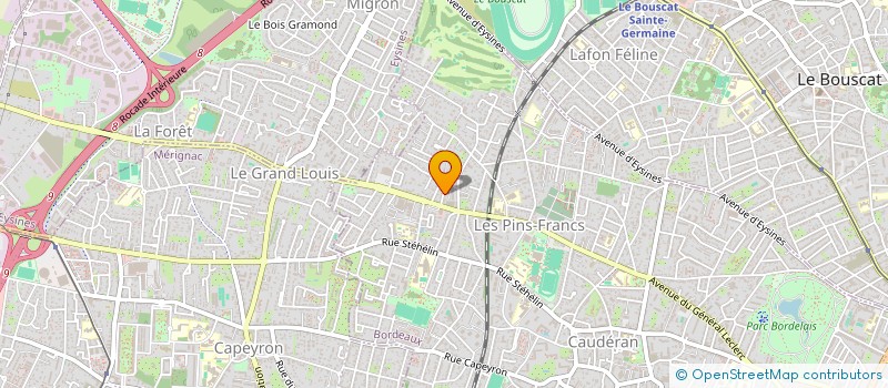 localisation de l'entreprise MADAME CAMILLE VALENSI  BORDEAUX