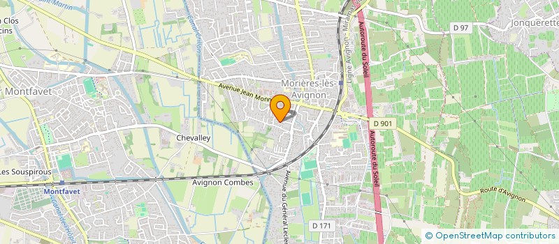 localisation de l'entreprise MADAME CAMILLE VALERA à MORIERES-LES-AVIGNON
