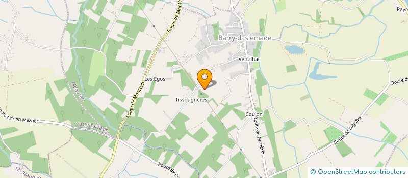 localisation de l'entreprise MADAME CAMILLE VAN DE VONDELE  BARRY-D'ISLEMADE