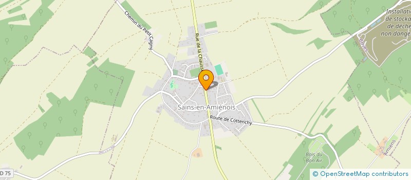 localisation de l'entreprise MADAME CAMILLE VANDEVELDE  CONTY