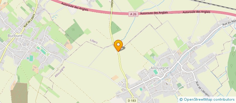 localisation de l'entreprise MADAME CAMILLE VANMACKELBERG  ALLOUAGNE