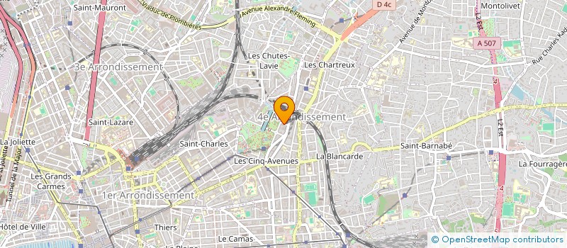 localisation de l'entreprise MADAME CAMILLE VEDANI à MARSEILLE