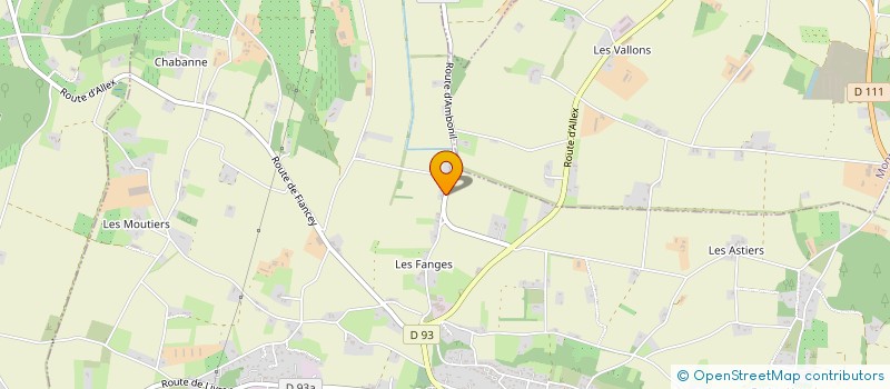 localisation de l'entreprise MADAME CAMILLE VEILLARD à ALLEX