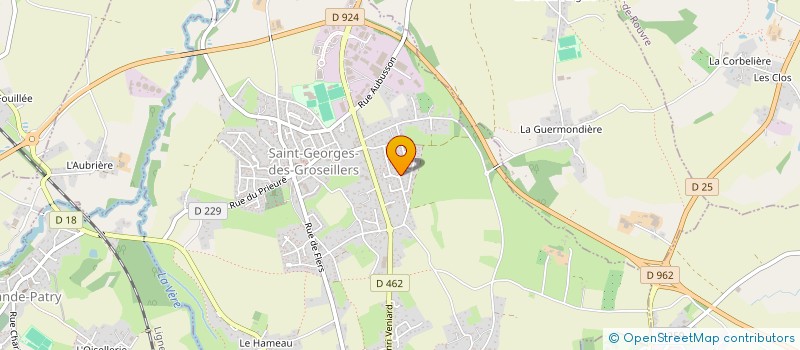 localisation de l'entreprise MADAME CAMILLE VERDIN à SAINT-GEORGES-DES-GROSEILLERS