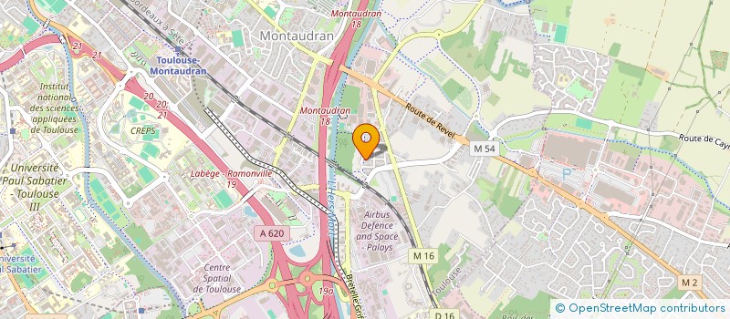 localisation de l'entreprise MADAME CAMILLE VERNET à TOULOUSE