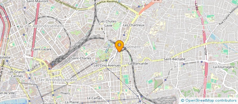 localisation de l'entreprise MADAME CAMILLE VIAL à MARSEILLE