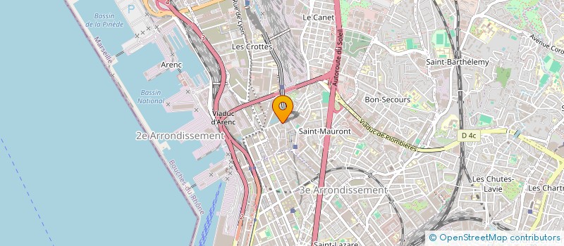 localisation de l'entreprise MADAME CAMILLE VIAL à MARSEILLE
