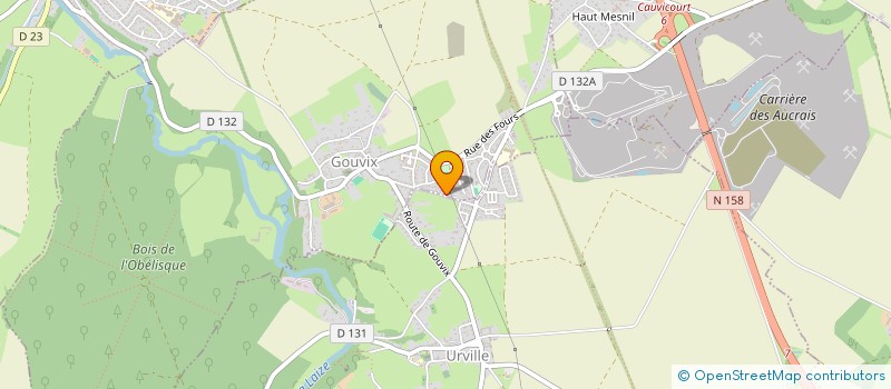 localisation de l'entreprise MADAME CAMILLE VIBERT  GOUVIX