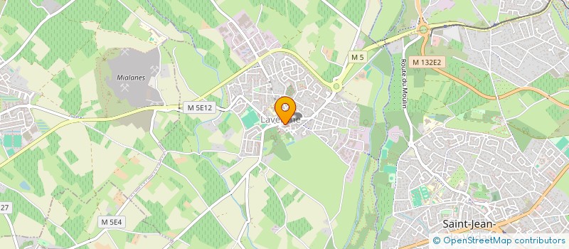 localisation de l'entreprise MADAME CAMILLE VILLA  LAVERUNE