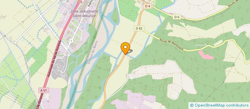 localisation de l'entreprise MADAME CAMILLE VINCENT à GREOUX-LES-BAINS
