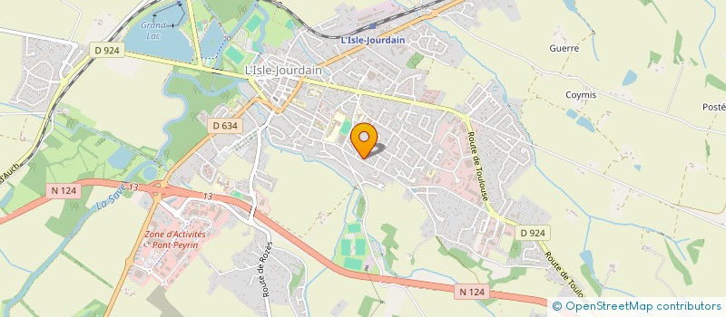 localisation de l'entreprise MADAME CAMILLE VUILLIER à L'ISLE-JOURDAIN