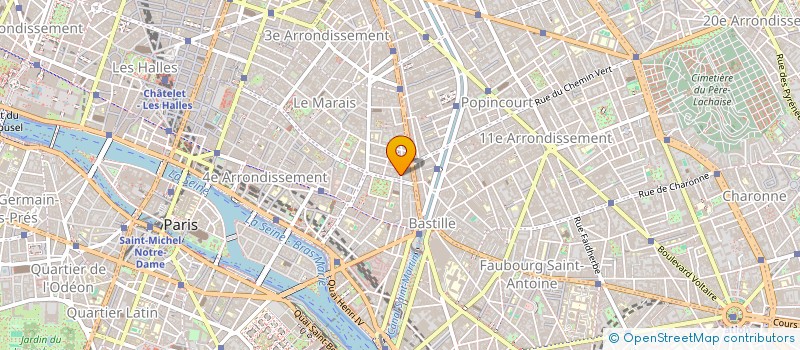 localisation de l'entreprise MADAME CAMILLE WARIN  PARIS