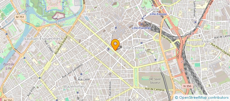 localisation de l'entreprise MADAME CAMILLE WATTIEZ à LILLE