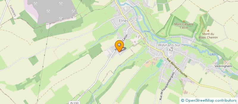localisation de l'entreprise MADAME CAMILLE WAVRANT à ELNES