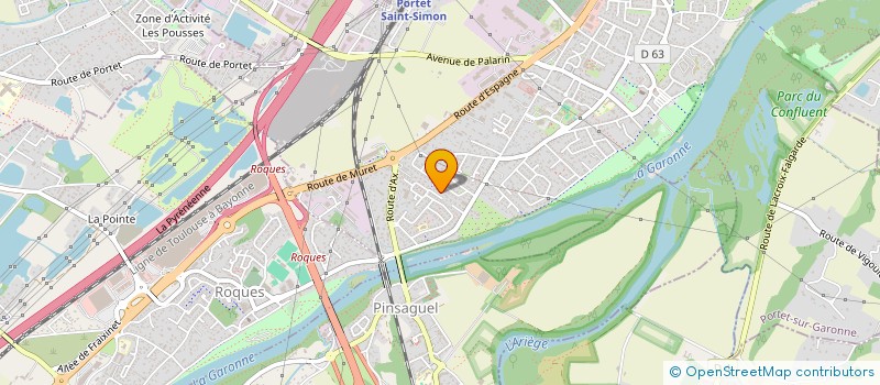 localisation de l'entreprise MADAME CAMILLE WESTRELIN à PORTET-SUR-GARONNE