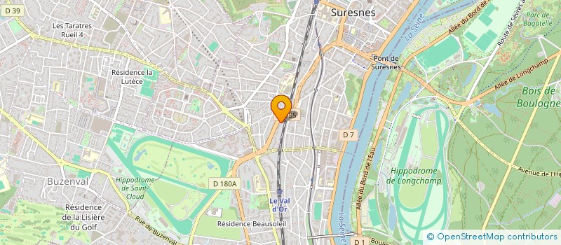 localisation de l'entreprise MADAME CAMILLE WESTRICH à SURESNES