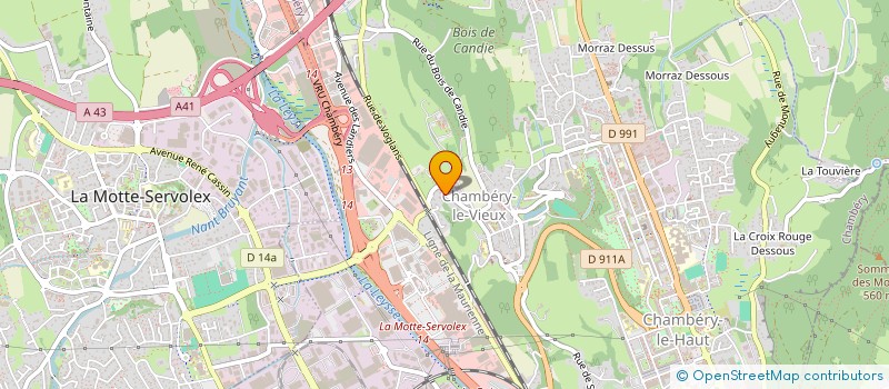 localisation de l'entreprise MADAME CAMILLE WINTER  LE PONT-DE-BEAUVOISIN