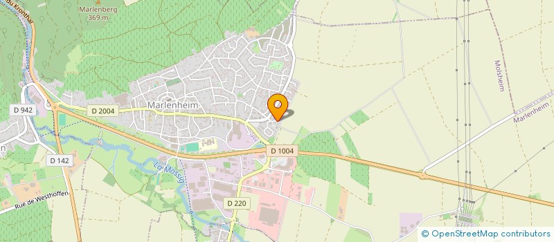 localisation de l'entreprise MADAME CAMILLE WINTZ  MARLENHEIM