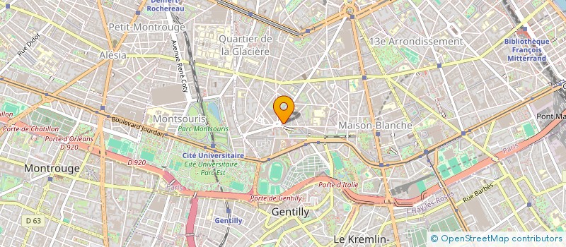 localisation de l'entreprise MADAME CAMILLE ZIZI  PARIS